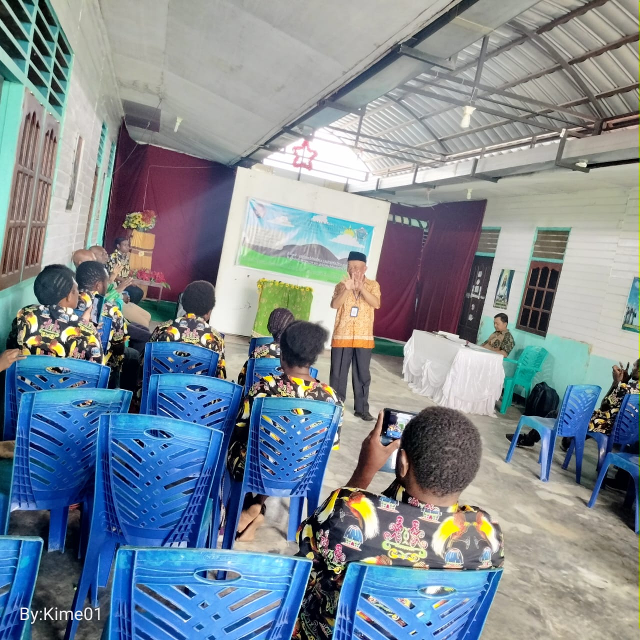 SAAT KEGIATAN  VISITASI PKBM EL-SHADAI 